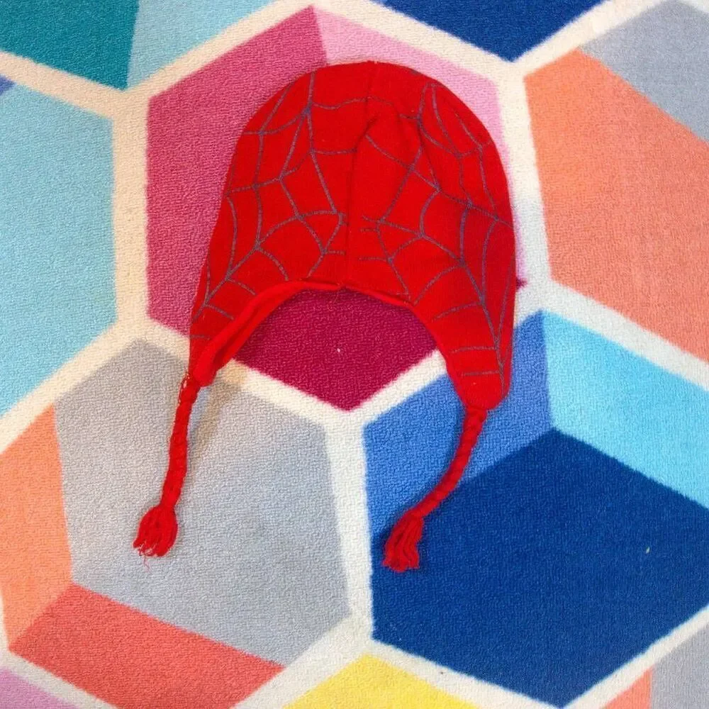 Marvel Youth‎ Spider-Man Earflap Beanie hat